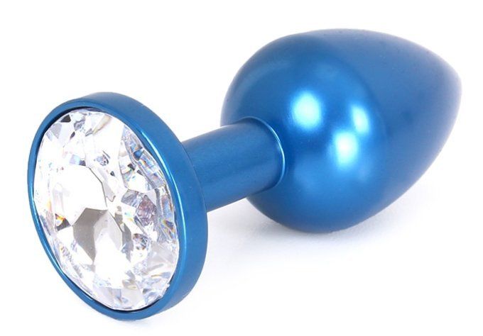 Plug Bijou Anal Alu Gem light 6 x 2.8 cm 
