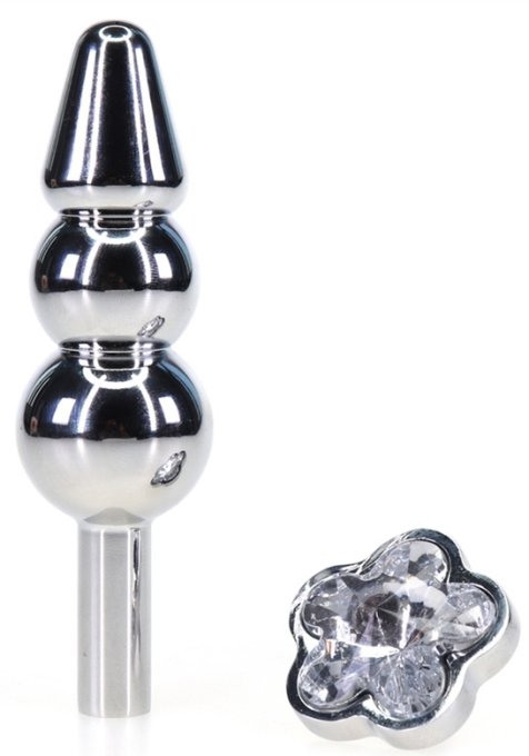 Plug Bijou Flower 10 x 2.7cm