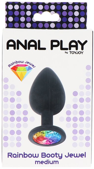 Plug Bijou Rainbow M 7 x 3.5 cm