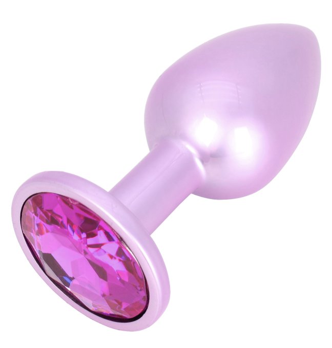 Plug Bijou Shine like a star 6 x 2.7cm Rose