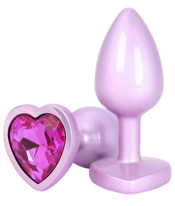 Plug Bijou Time to shine 6 x 2.7cm Rose