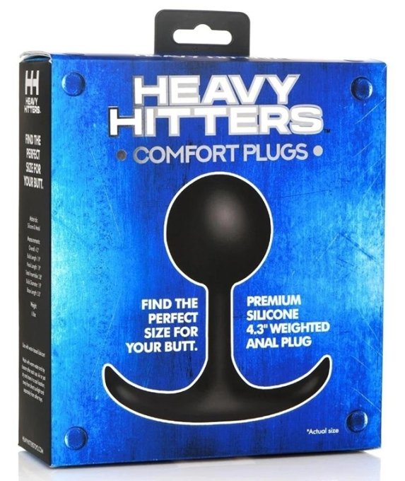 Plug Boule Comfort L 10 x 5cm - Poids 190g