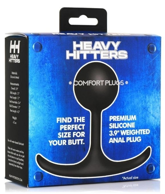 Plug Boule Comfort M 8.5 x 4cm - Poids 120g