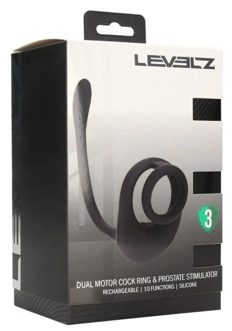 Plug-Cockring vibrant Pointeez 10 Vibrations