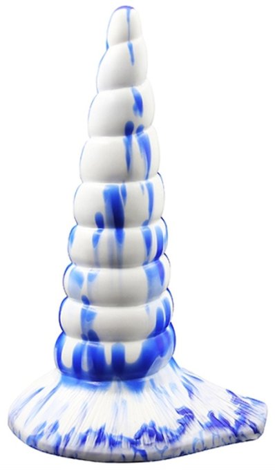 Plug Couleur Unicorn 18 x 6cm Bleu-Blanc