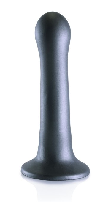 Plug Curvy G-Spot 17 x 3.5cm Gris