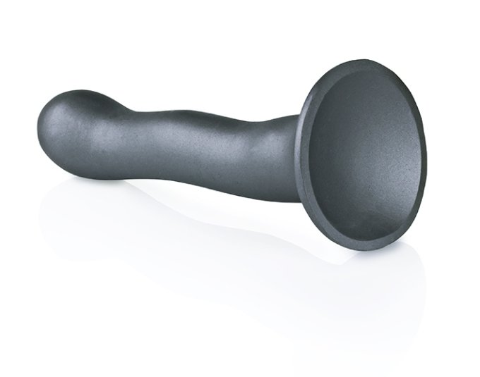 Plug Curvy G-Spot 17 x 3.5cm Gris