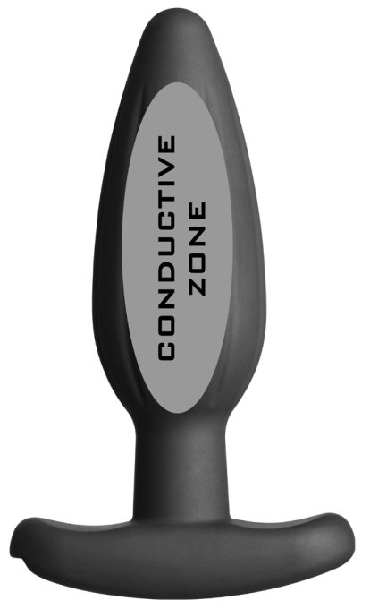Plug d'électrostimulation en silicone Rocker Medium Electrastim 11.5 x 4cm