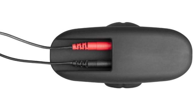 Plug d'électrostimulation en silicone Rocker Medium Electrastim 11.5 x 4cm
