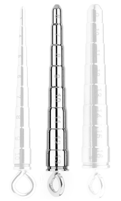 Plug d'urètre Grady M 9 cm - Diamètre 6 à 13mm