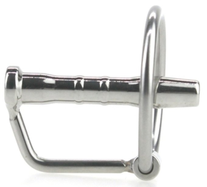 Plug d'urètre percé Cum Eject 4cm - Diamètre 7mm