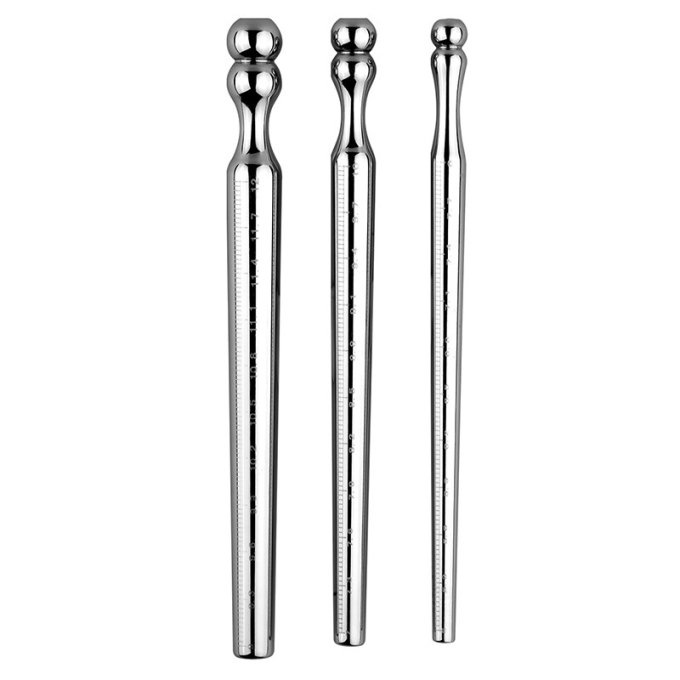 Plug d'urètre percé Holl Dilator S 11 cm - Diamètre 5-8mm