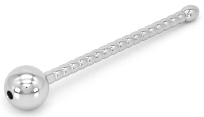 Plug d'urètre percé Long Ball 10cm