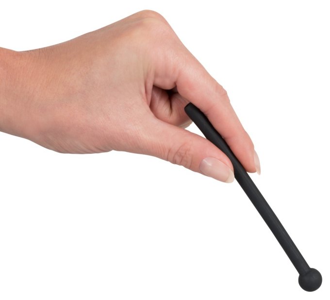 Plug d'urètre percé Piss Play 10.5cm - Diamètre 7mm