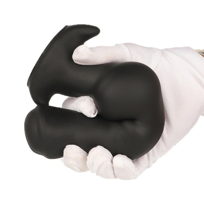 Plug Dogsit XL 19 x 7cm Noir