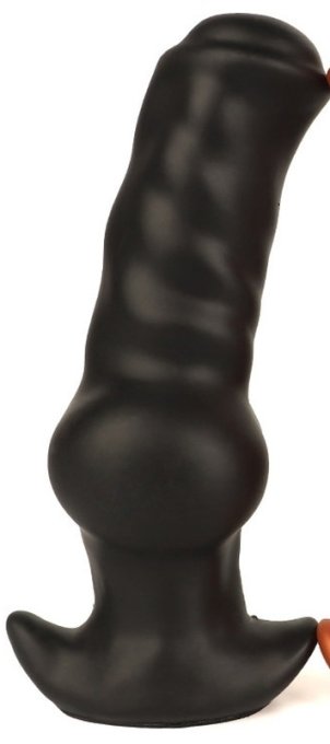 Plug Dogsit XL 19 x 7cm Noir