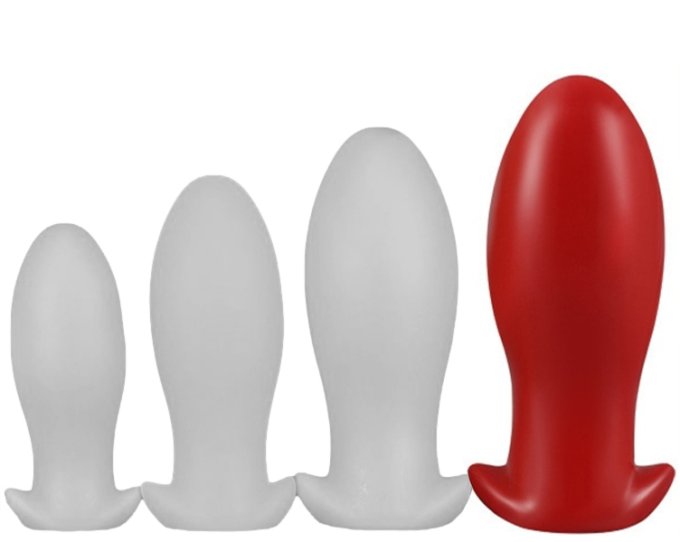 Plug DRAKAR EGG XL 16.5 x 7.3cm Rouge