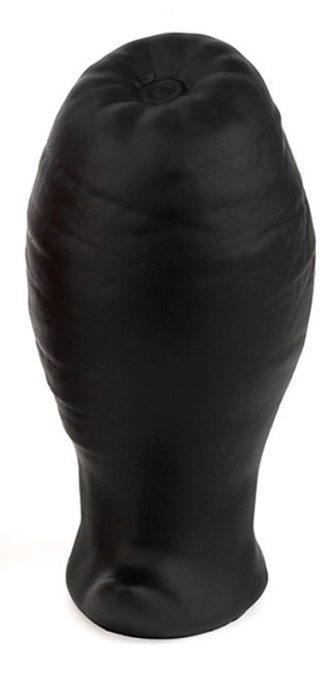 Plug Egg Ass L 10.5 x 6.3cm Noir