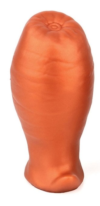Plug Egg Ass M 9.5 x 5.3cm Orange