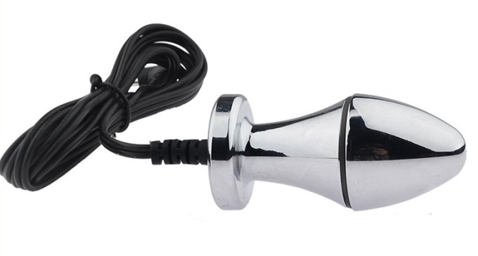 Plug Electro Bipolar Silver 5.4 x 2.5cm