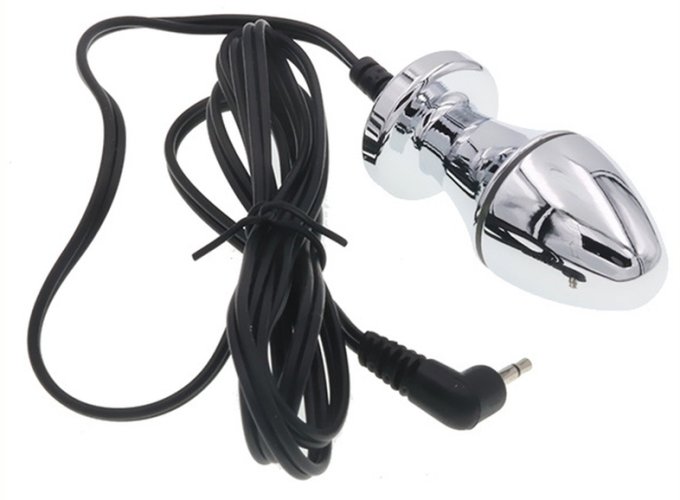 Plug Electro Bipolar Silver 5.4 x 2.5cm