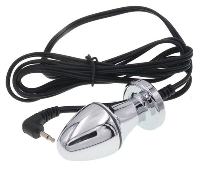 Plug Electro Bipolar Silver 5.4 x 2.5cm