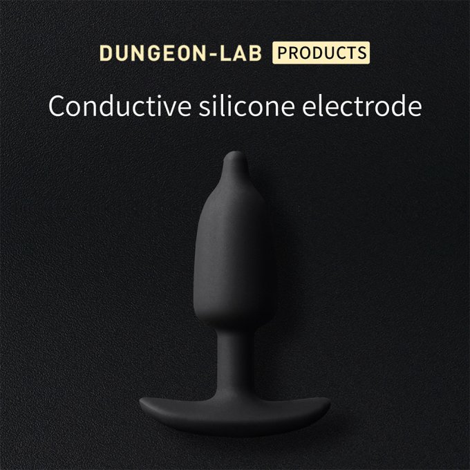 Plug Électro Silicone Dungeon Plug 9 x 3cm