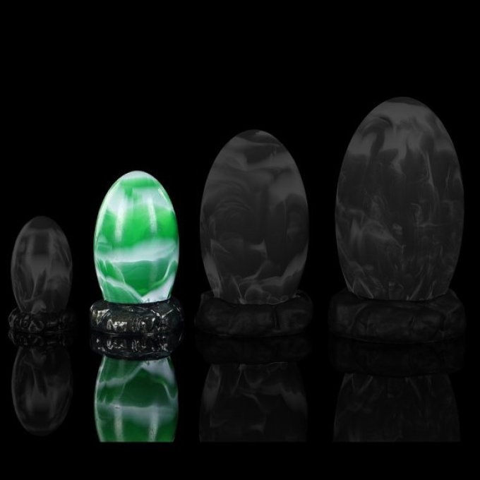 Plug Emerald Egg M 11 x 6.8cm