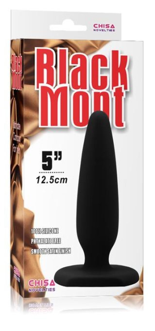 Plug en silicone Black Mont 12.5 x 3.7cm
