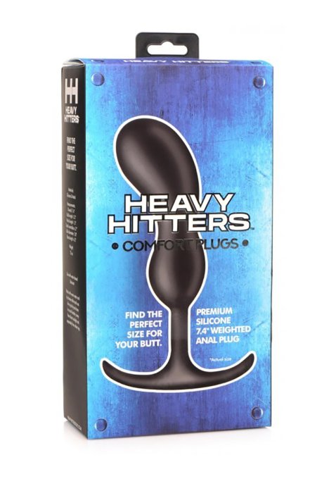 Plug en silicone Hitters Duo L 17 x 4.6cm - Poids 340g