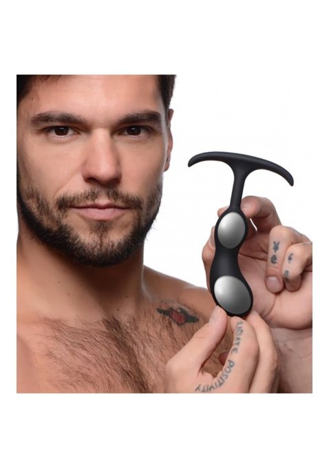 Plug en silicone Hitters Duo S 13 x 3.2cm - Poids 100g