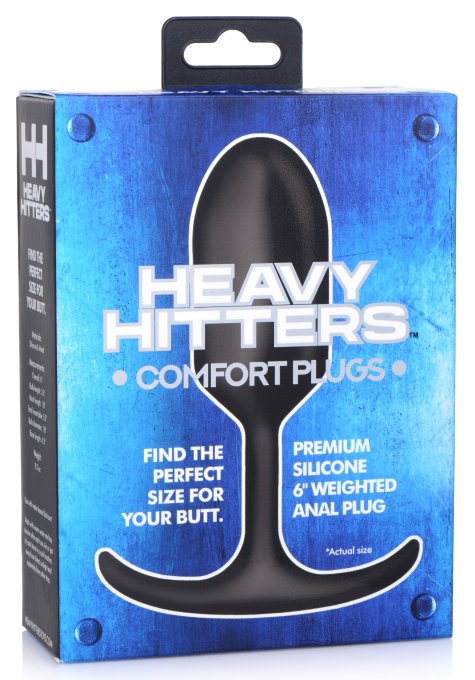 Plug en silicone Hitters L 14 x 4.5cm - Poids 250gr