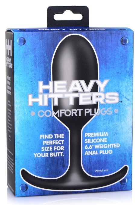 Plug en silicone Hitters XL 16 x 5cm - Poids 368gr