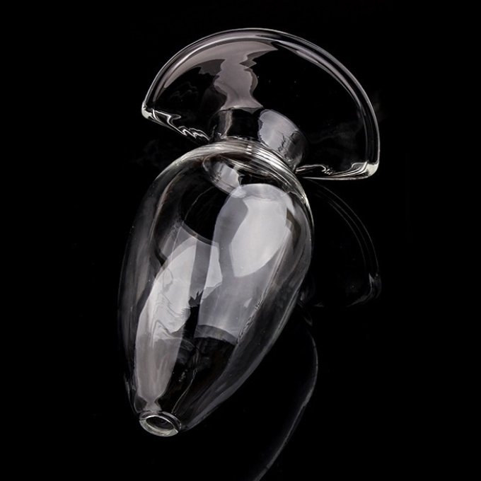 Plug en verre Open Glass M 10 x 4.5cm
