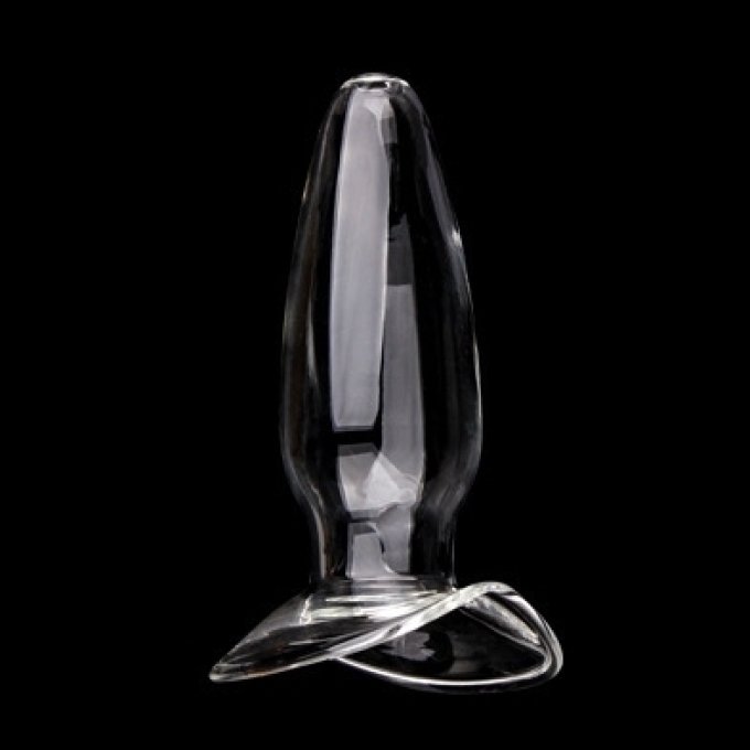 Plug en verre Open Glass M 10 x 4.5cm