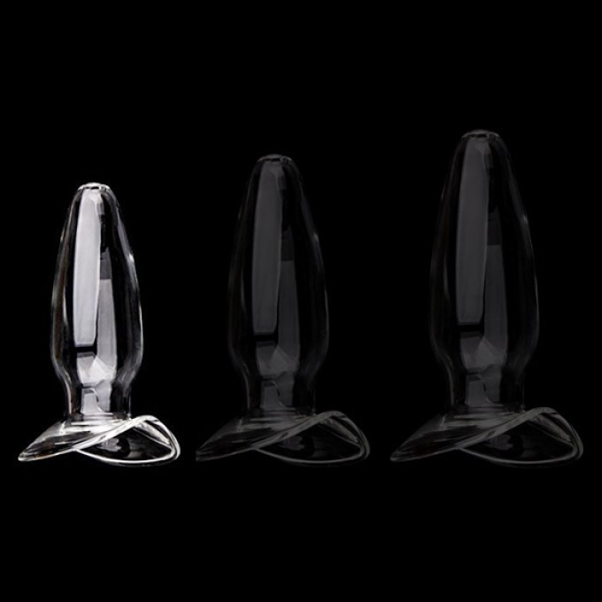 Plug en verre Open Glass S 9 x 3.5cm