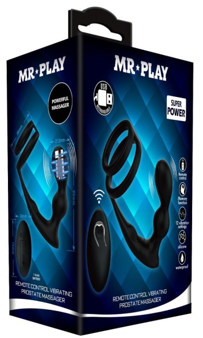 Plug et cockring Qockass 8 x 2.8cm