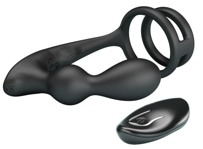 Plug et cockring Qockass 8 x 2.8cm