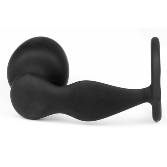 Plug et Cockring Silicone 8cm