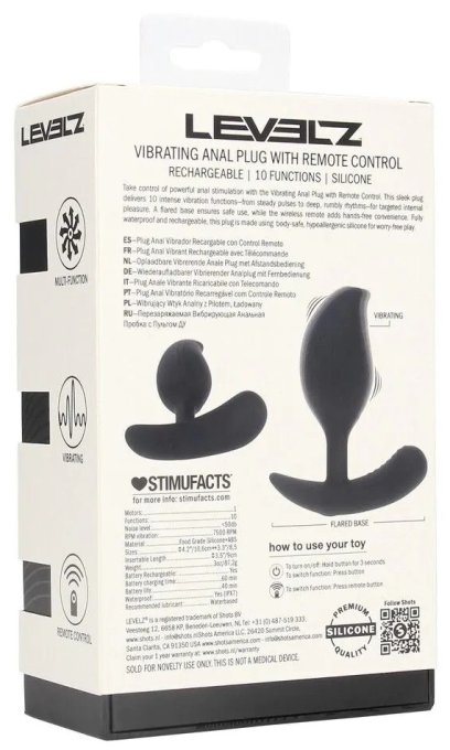 Plug Fleem Vibe 9 x 3.5cm