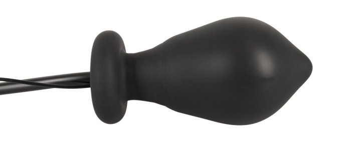 Plug gonflable et vibrant Conikflat 10.5 x 4cm