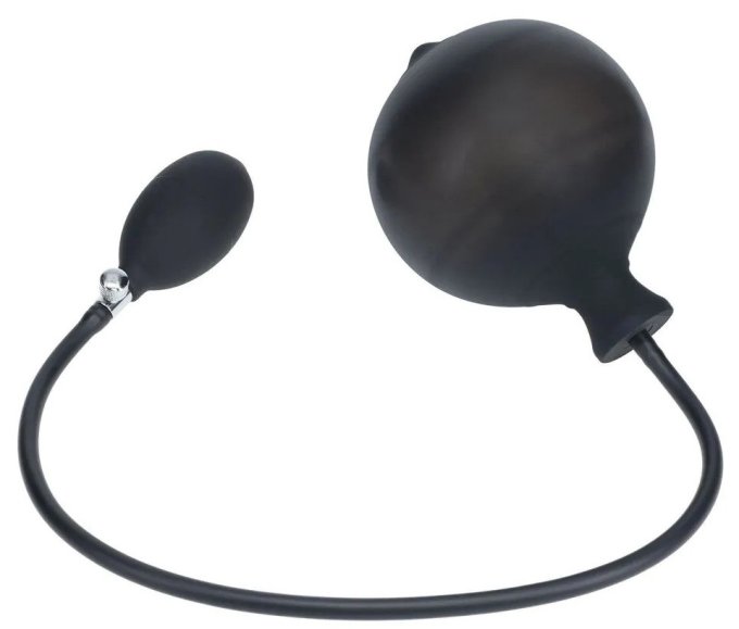 Plug gonflable Ribbed Levelz 9 x 4cm