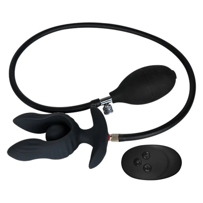 Plug gonflable Vibrant Hinfus 9 x 4cm