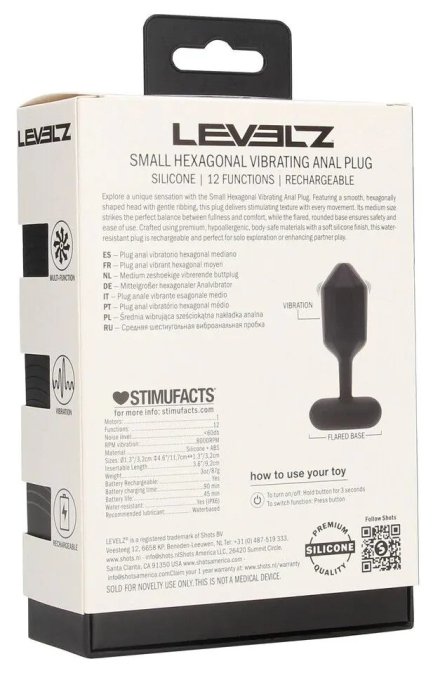 Plug Hexagonass S 9.5 x 3.2cm