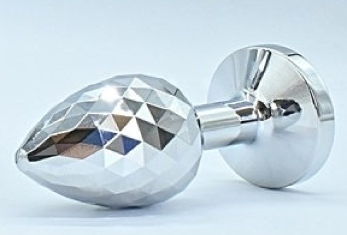 Plug Ikonik Diamond S 6 x 2.7cm Argent