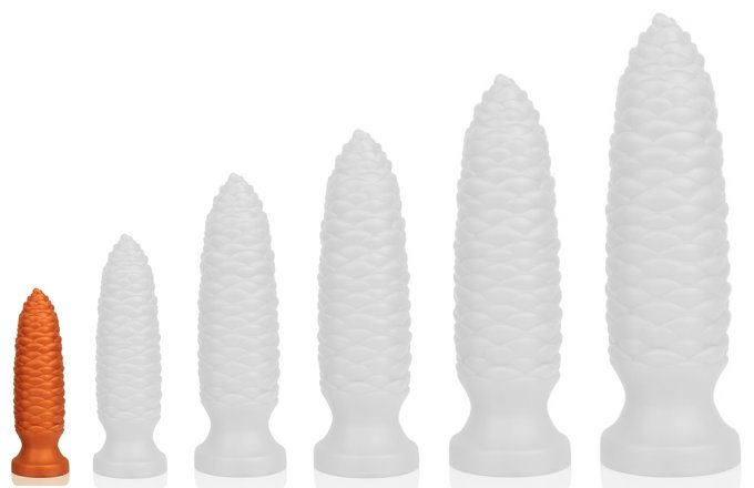 Plug Long Pine XS 11.5 x 3 cm Orange