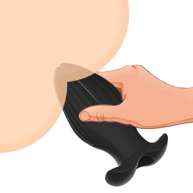 Plug Openbutt L 11.5 x 7cm