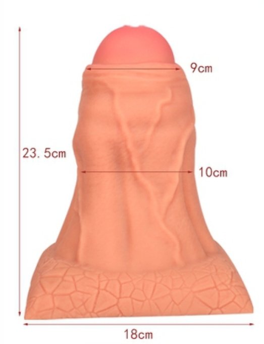 Plug Overdick XL 20 x 12cm