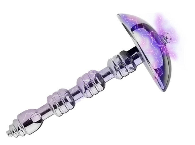 Plug Pénis Électro Acier Shockstain M 6cm - Diamètre 8mm