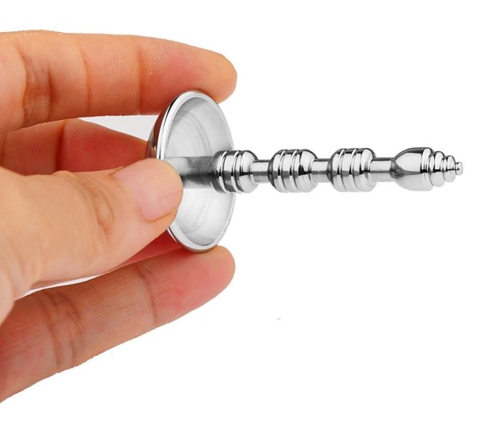 Plug Pénis Électro Acier Shockstain M 6cm - Diamètre 8mm